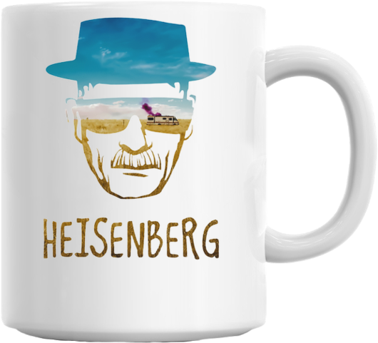 #heisenberg Or #doge Mugs And More Available At Http - Heisenberg Breaking Bad Silhouette (600x552), Png Download