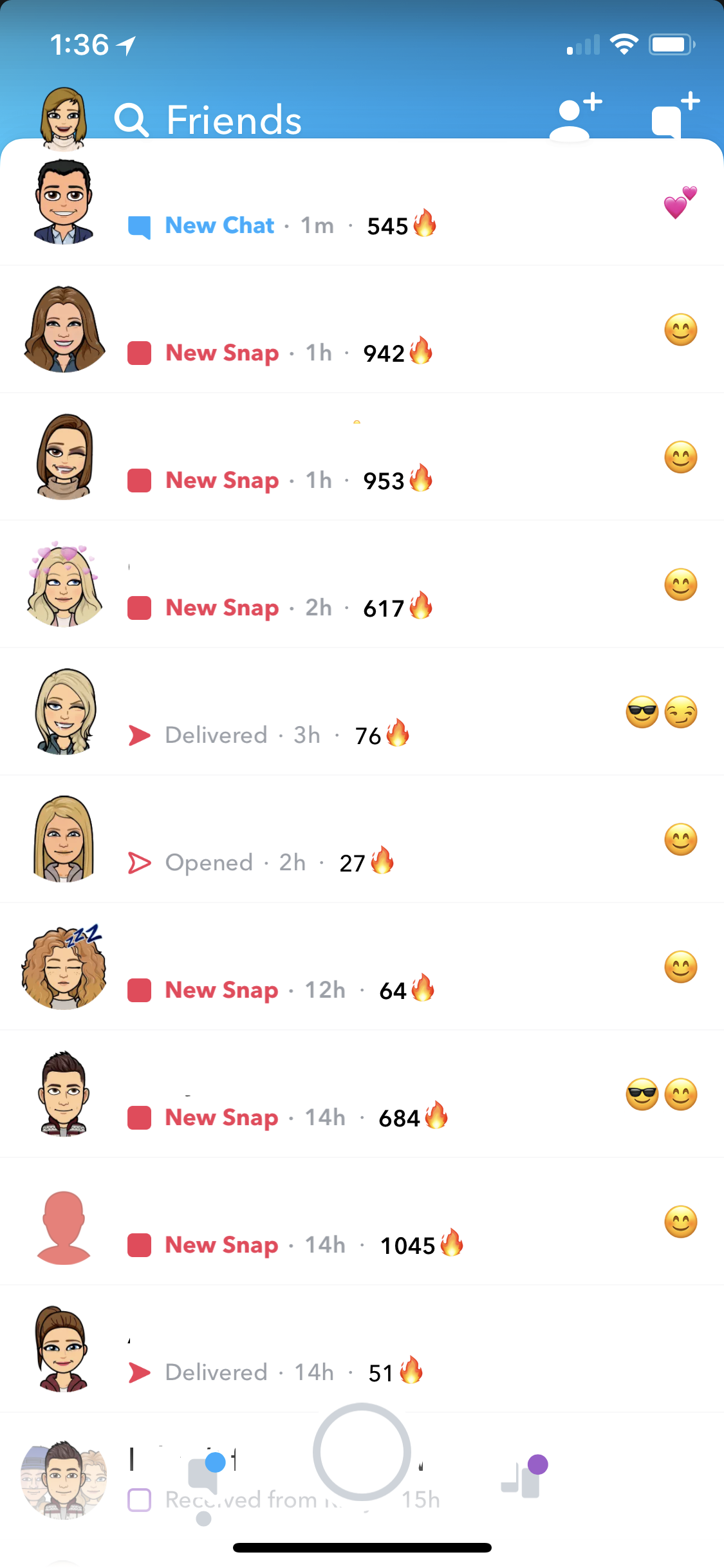 Snapchat Is A Famous And Iconic App For Anyone Of All - Streaks Snapchat 2018 (1125x2436), Png Download