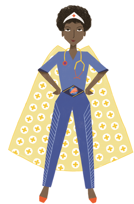 Female Hero Png - National Health Center Week 2018 (800x800), Png Download