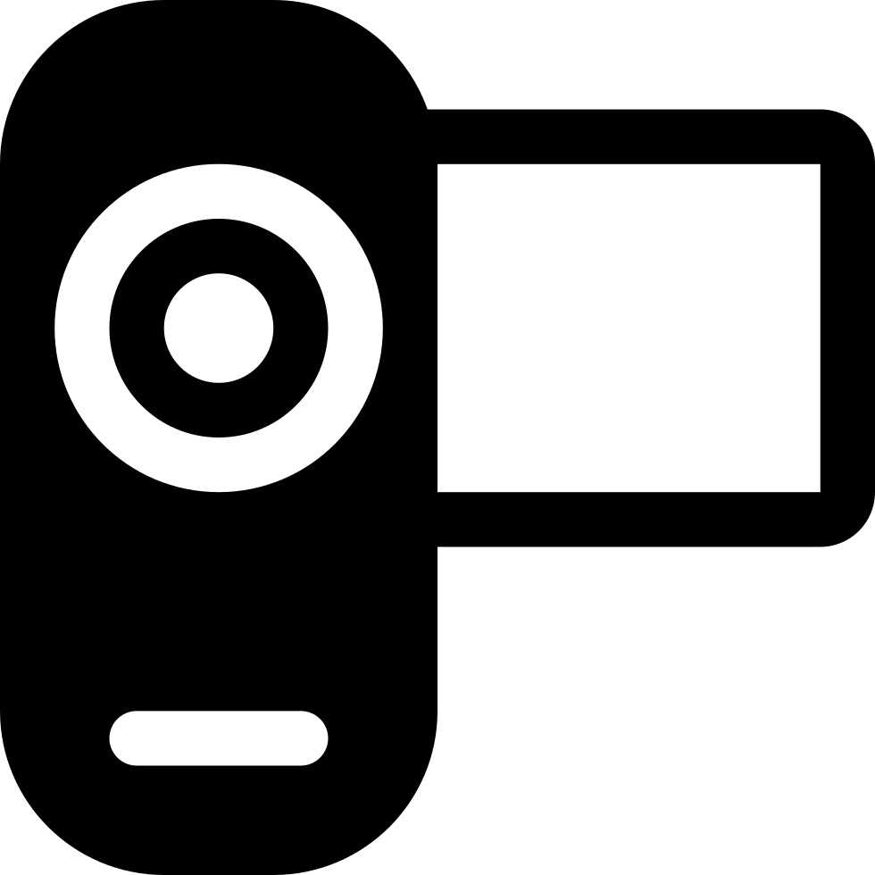 Video Camera 5 Icons - Video Cam Icon Png (980x980), Png Download