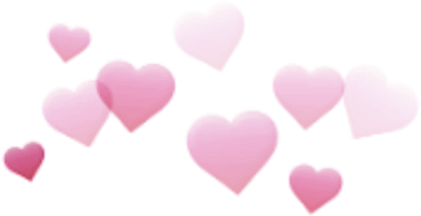 Cgnyb Snapchat Filter Heart Kalp Pink Pembe Rosa Edit - Portable Network Graphics (1024x1024), Png Download