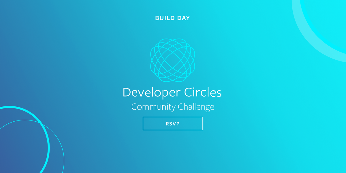 Developers Around The World Are Challenged To Build - Facebook Developers Circles (1200x600), Png Download