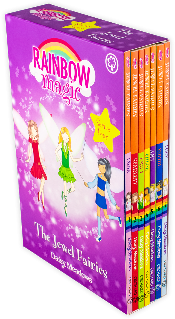 Rainbow Magic The Jewel Fairies 7 Book Collection - Rainbow Magic The Jewel Fairies (647x1100), Png Download