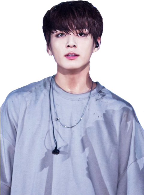 Black Hair Jungkook Hot (480x720), Png Download