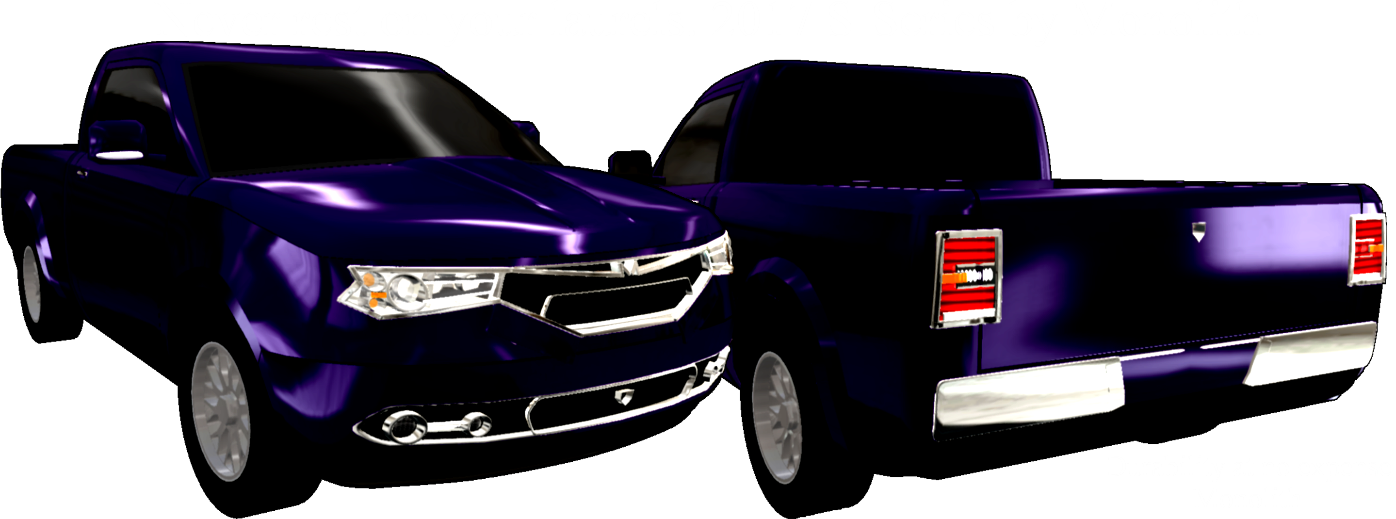 B1m83d4 863 Kb - Pickup Truck (2954x1094), Png Download