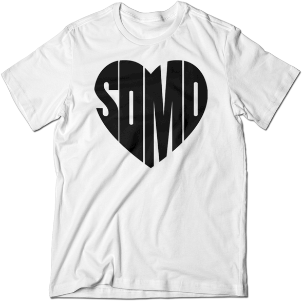 Heart White Tee - Fall Out Boys Heavy Metal Ringers (600x600), Png Download