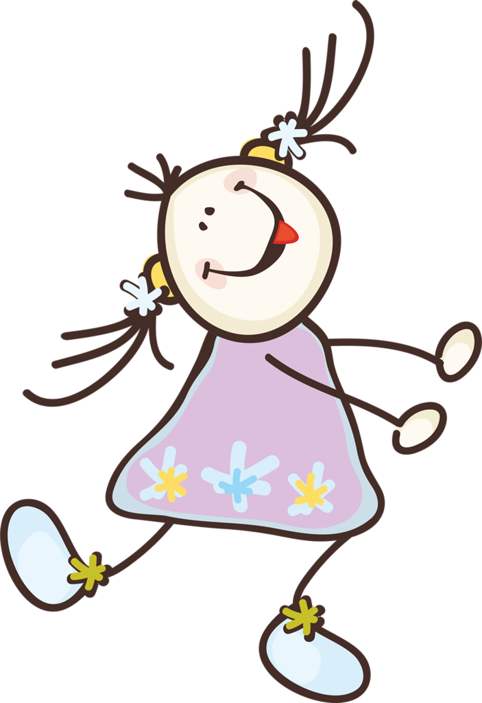 Palitos Cartoon Sketches, Stick Figures, Kindness Rocks, - Child (703x1024), Png Download