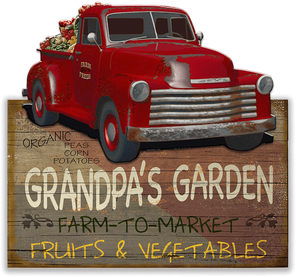 View Zoom Farm To Market Sign - Chevrolet Advance Design (730x730), Png Download