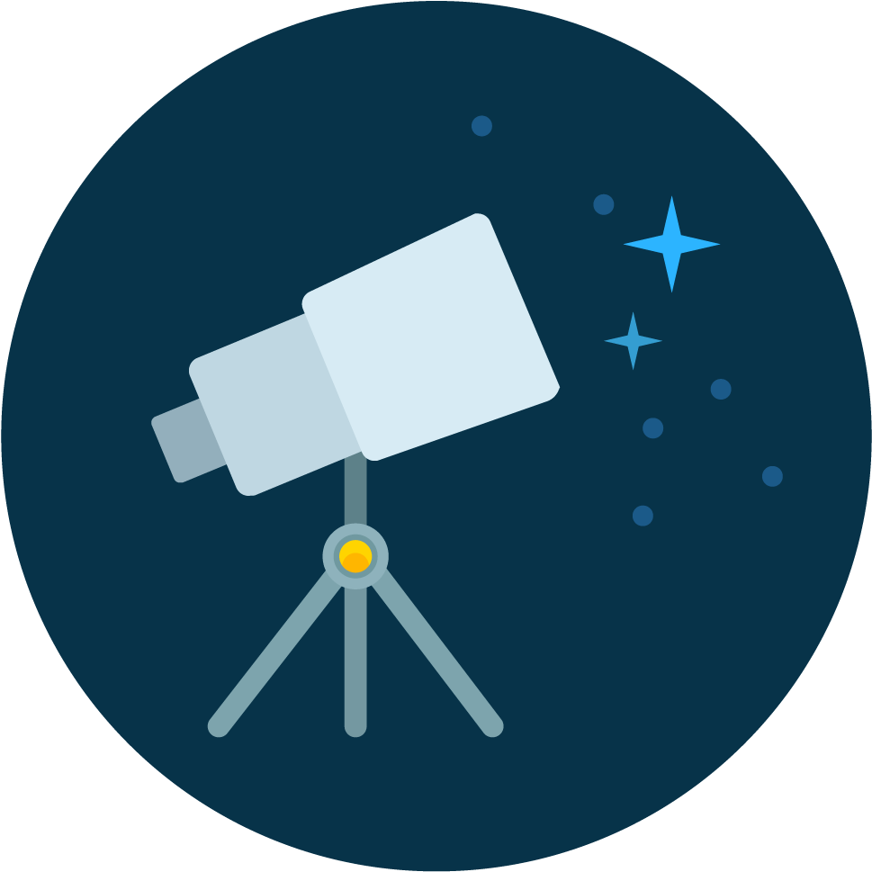 Telescope Icon Vector Free Download Instagram Icon - Illustration (1024x1025), Png Download