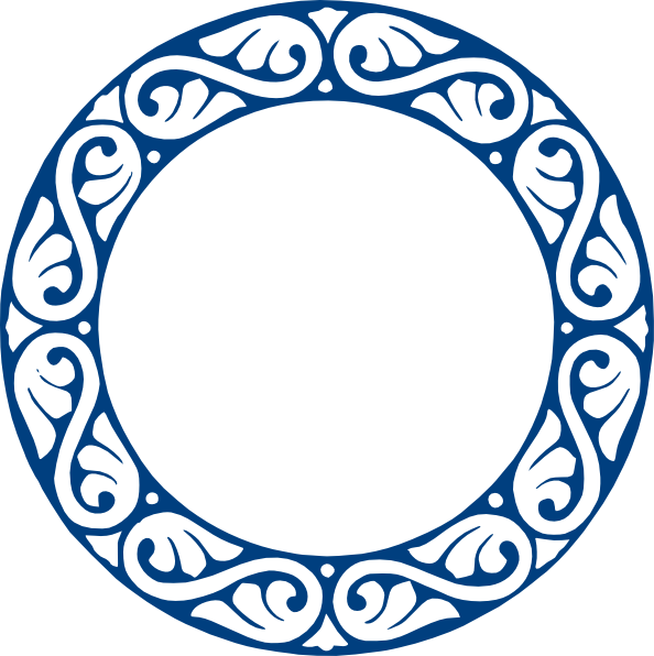 P Circle Blue Png Clip Art (594x596), Png Download