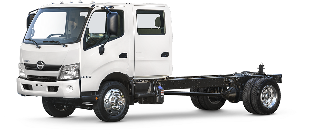 Hino 155 Dc - Hino Truck (1104x494), Png Download