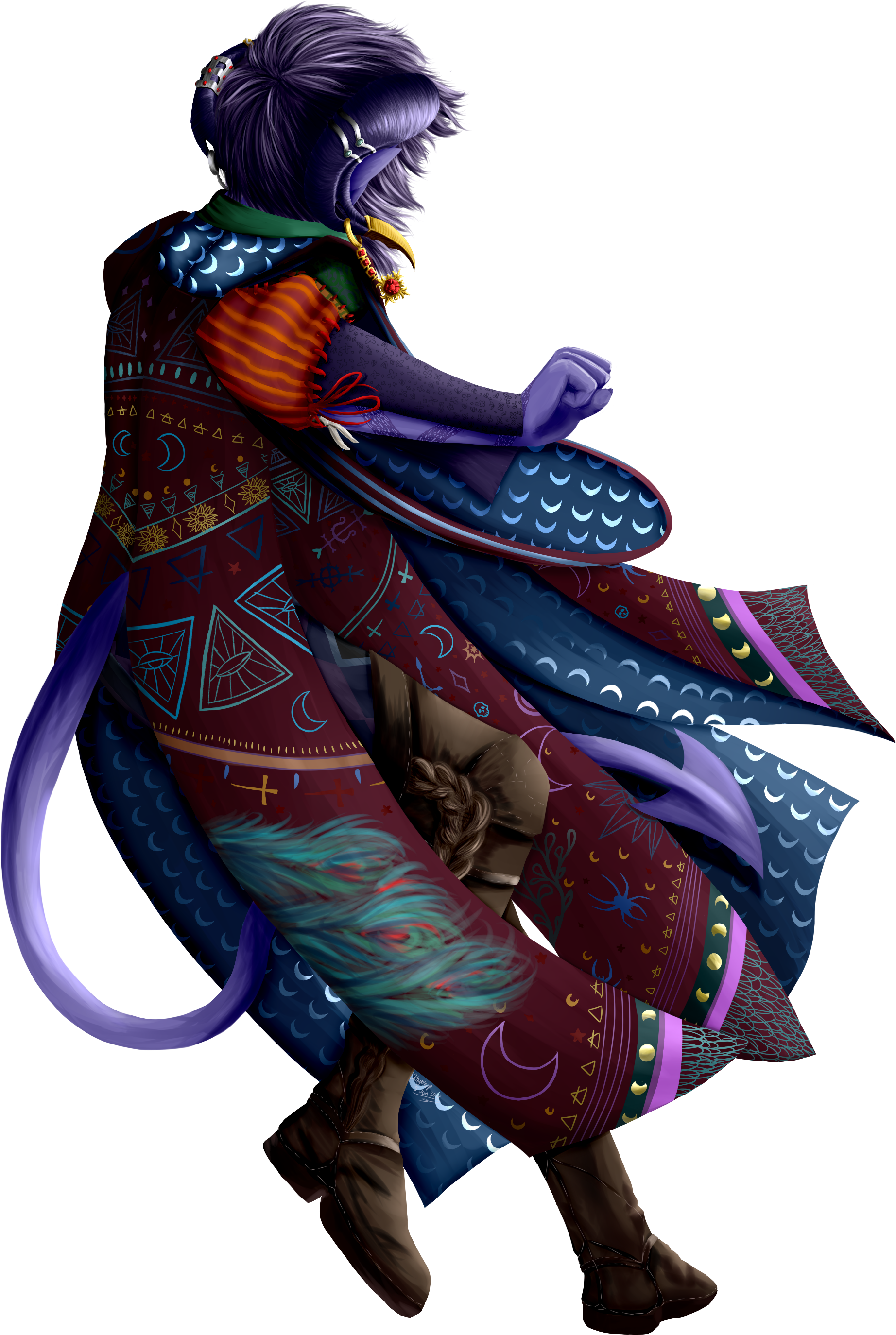 Fan Art[spoilers C2e1] Just A Mollymauk By Me - Mollymauk Transparent (2000x3000), Png Download