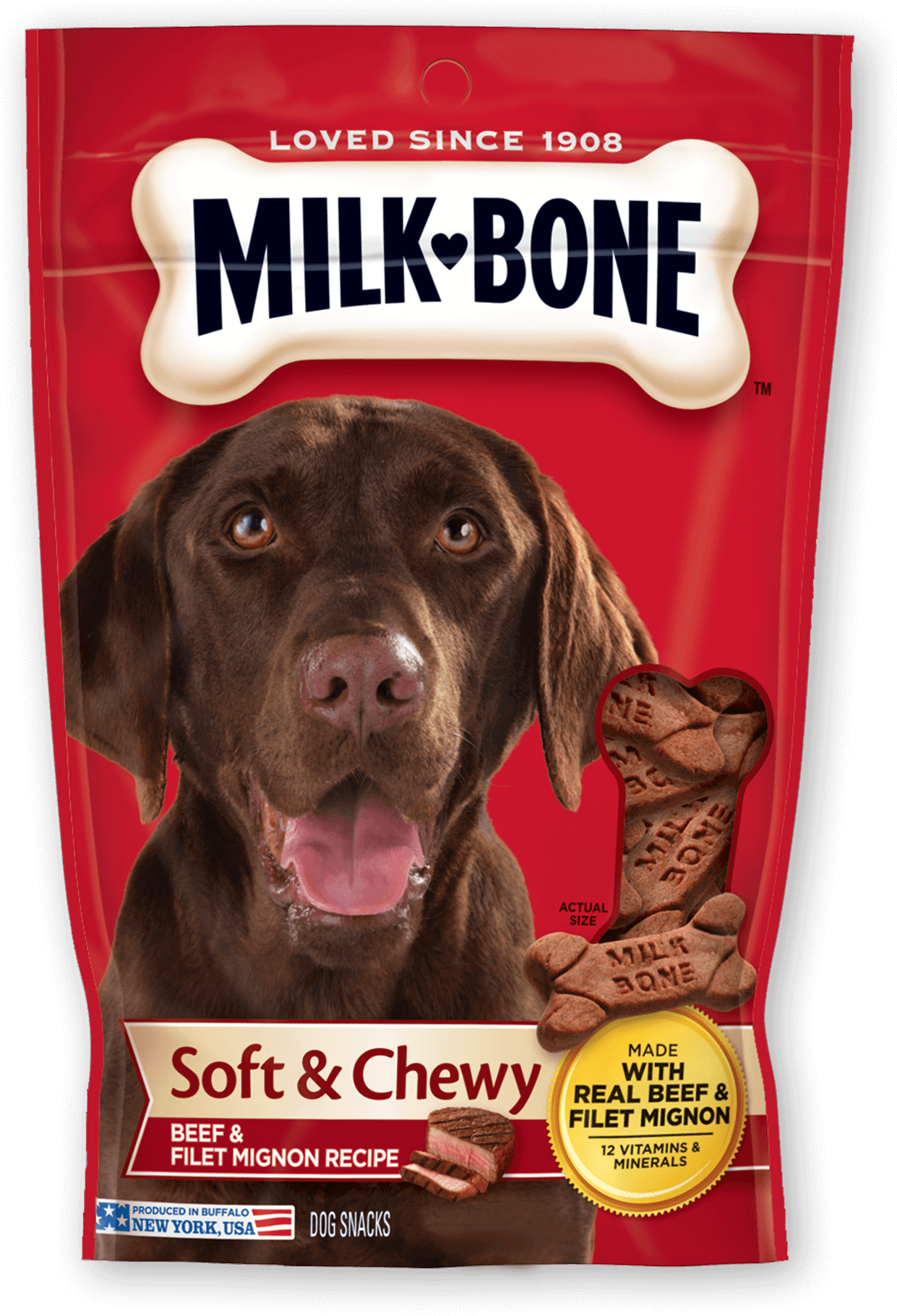 A History Of Human And Cat Friendship - Milk Bone Soft And Chewy (1920x1920), Png Download