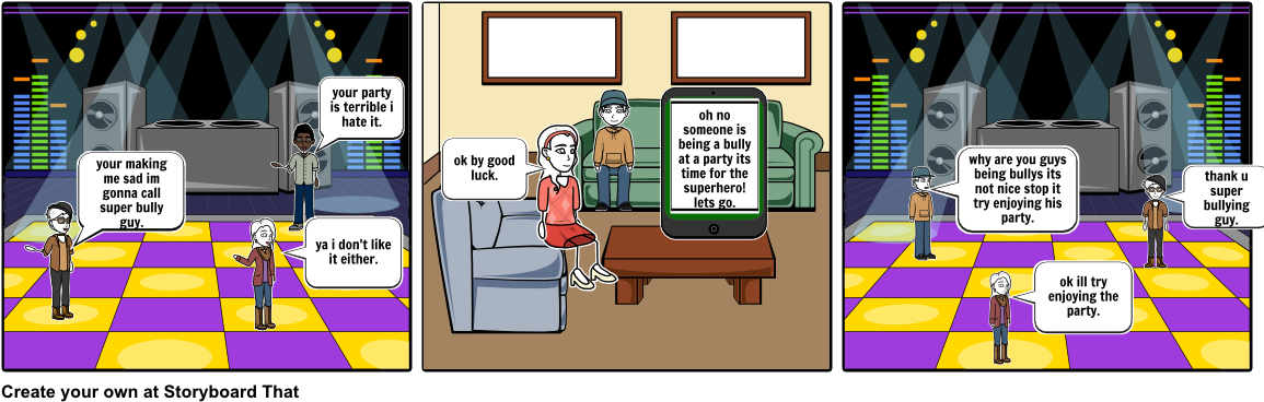 Your Making Me Sad Im Gonna Call Super Bully Guy - Cartoon (1164x385), Png Download