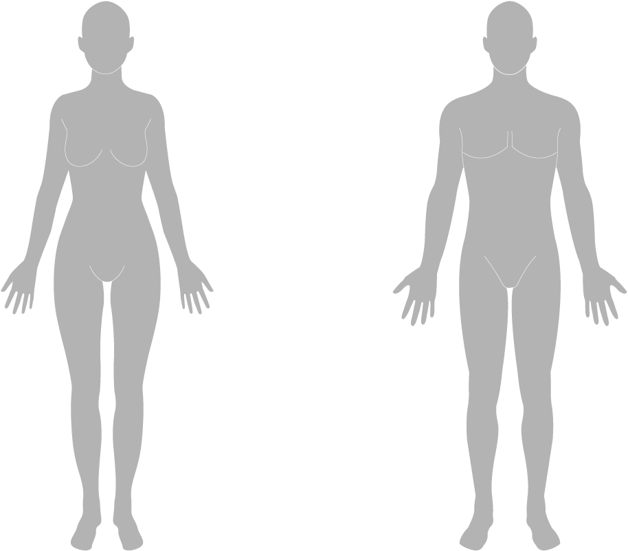 Chin - Human Body Silhouette Png (914x802), Png Download