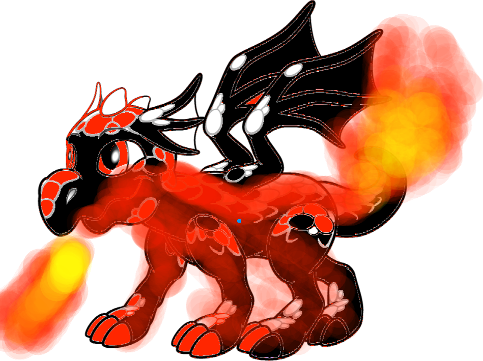 Flame Breathing Fire - Illustration (949x710), Png Download