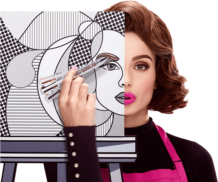 728 X 700 7 - Art Of The Brow Benefit (728x700), Png Download