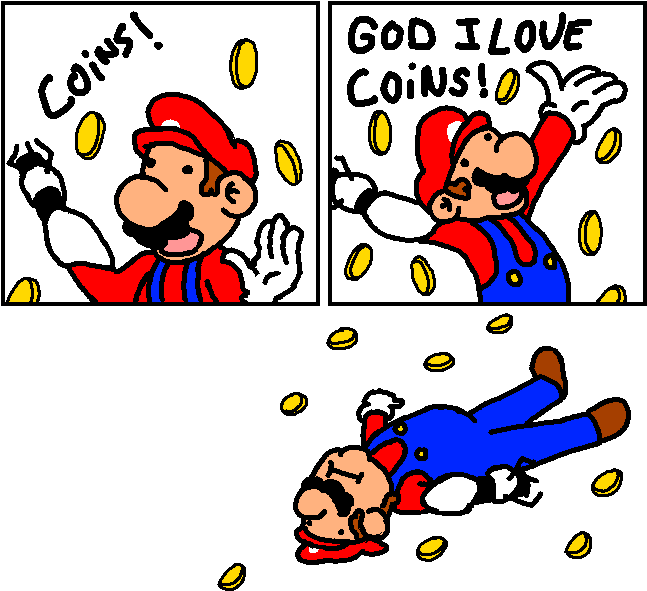 I'm So Alone - Mari0 Backgrounds (660x590), Png Download