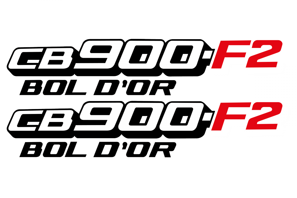 1811 Cb900 F2 Bol D Or - Honda Cb 900 Bol D Or Aufkleber (1152x768), Png Download