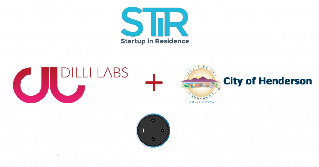 Dilli Labs Logo Plus Stir Logo Plus City Of Henderson - Graphic Design (1024x536), Png Download
