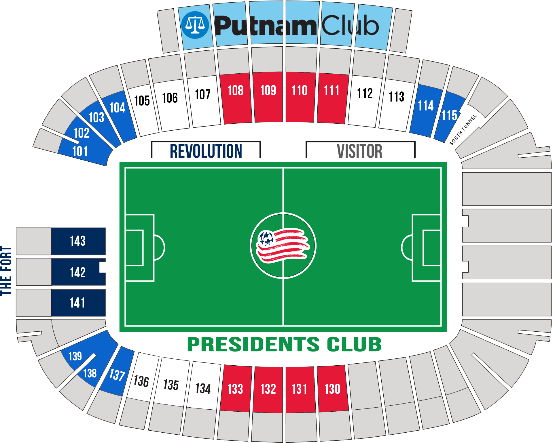 Invitations To Private Club Events - Gillette Stadium (2105x1591), Png Download