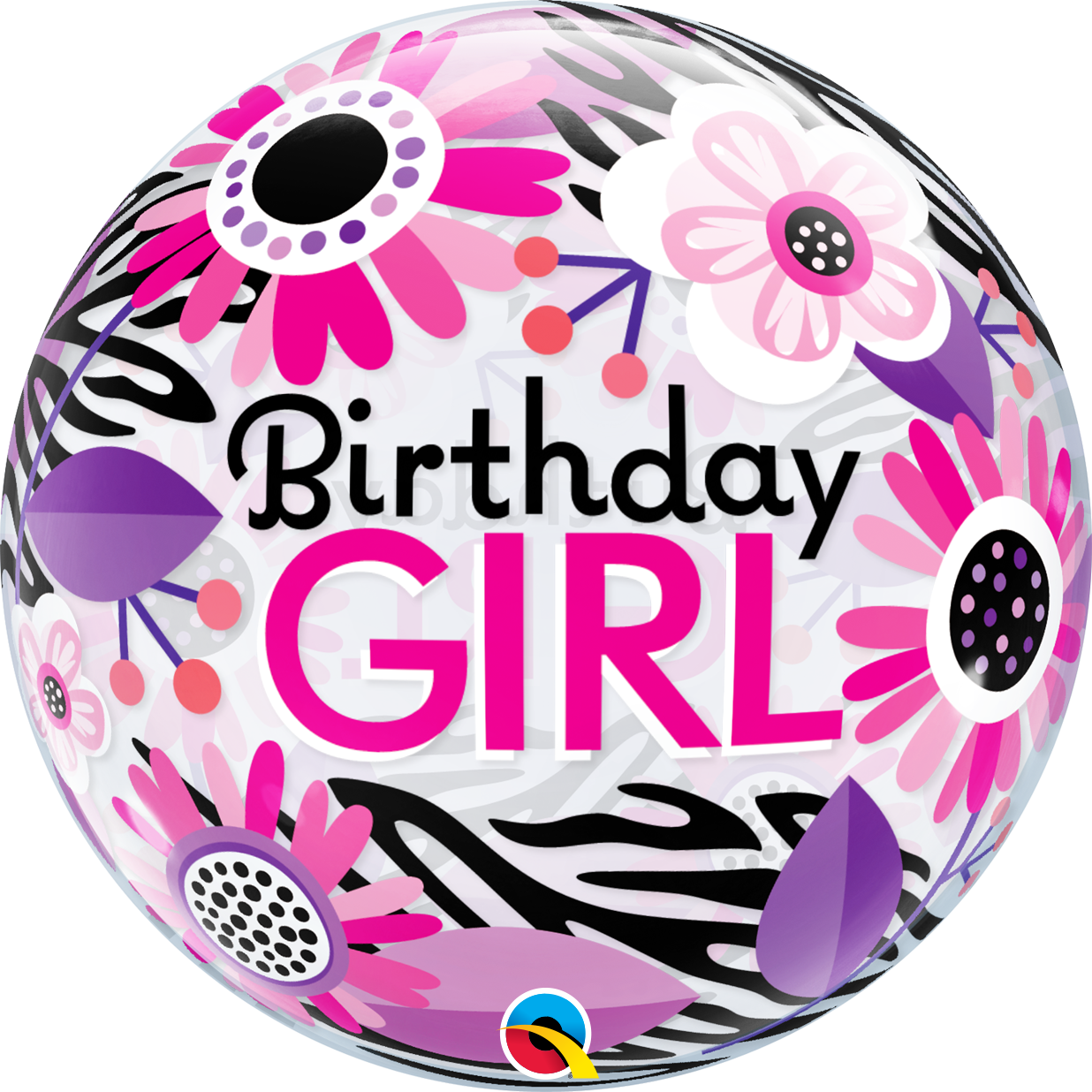 Birthday Balloons For Girl (1236x1236), Png Download