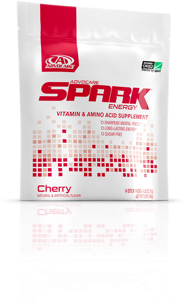 At Advocare, We Build Champions® - Advocare Spark Blue Raspberry (662x1018), Png Download