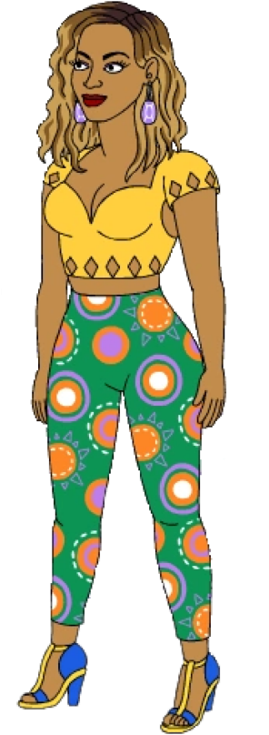 Fictional - Beyonce Bojack Horseman (488x869), Png Download