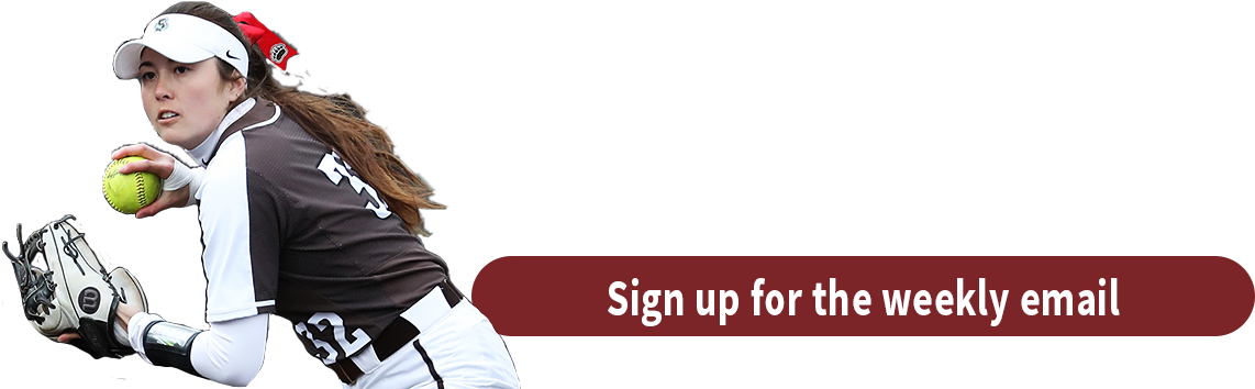 Promo Rotator Top Softball - Girl (1176x360), Png Download