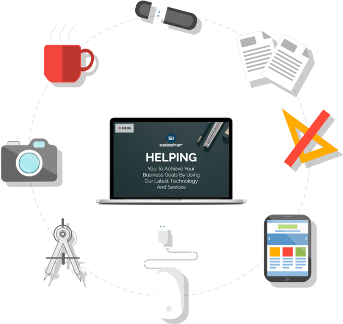 Website Development - Web Design (680x650), Png Download