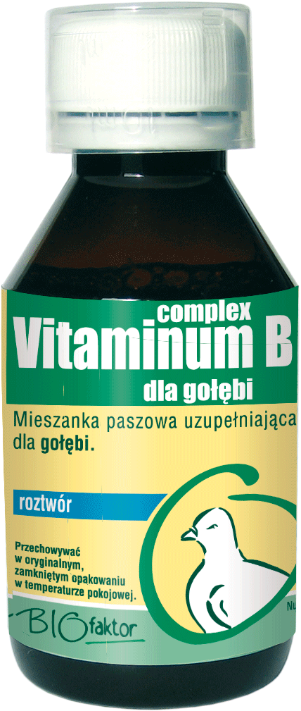 Vitaminum B Complex Dla Golebi - Vitamin B1 For Pigeons (428x1009), Png Download
