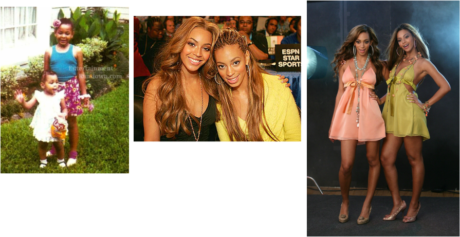 Beyonce And Solange As Children - Solange Knowles And Beyonce (895x461), Png Download