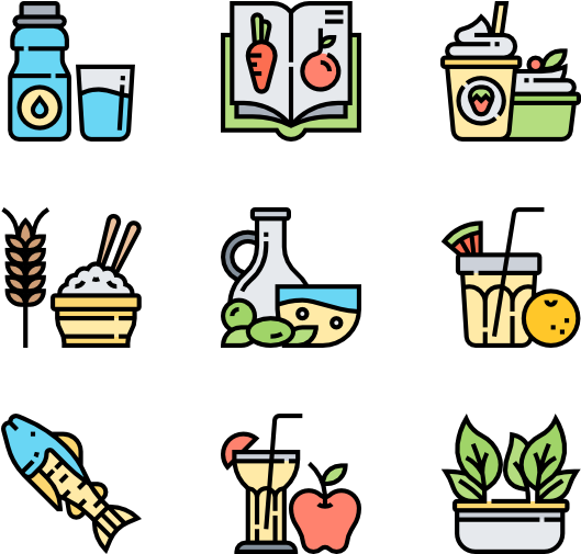 Healthy Food - Human Rights Icon Png (600x564), Png Download