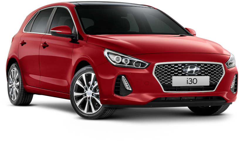 Hyundai Australia - Hyundai I30 Black (1000x667), Png Download