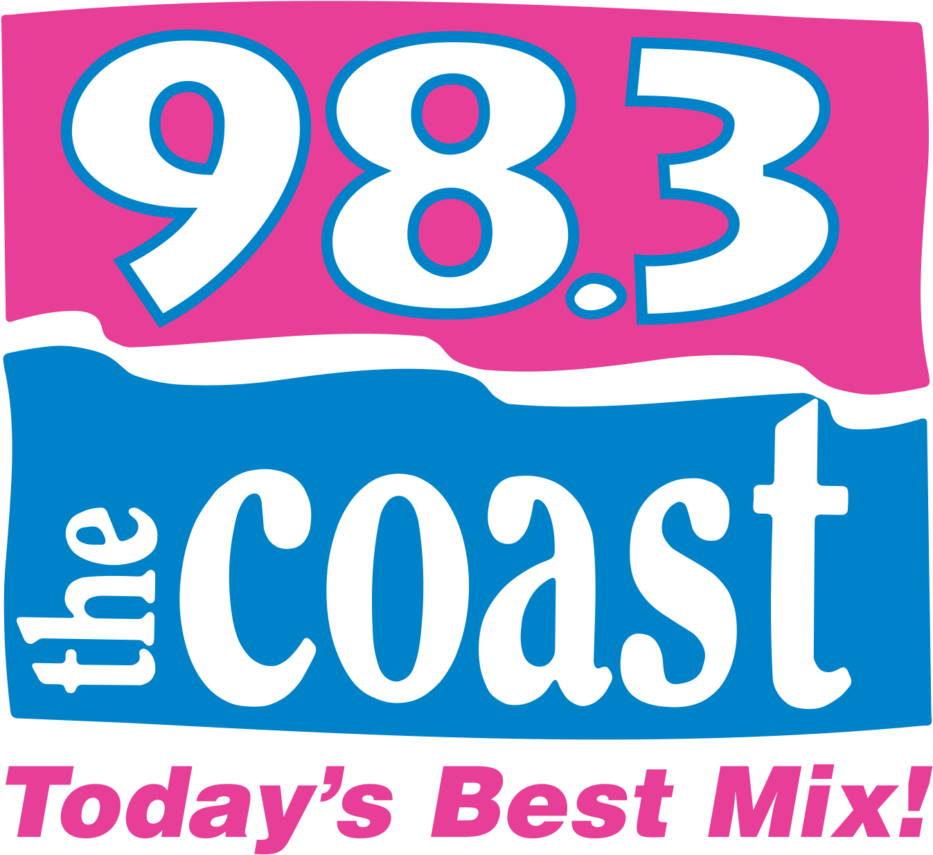 3 The Coast - 98.3 The Coast (1400x1400), Png Download