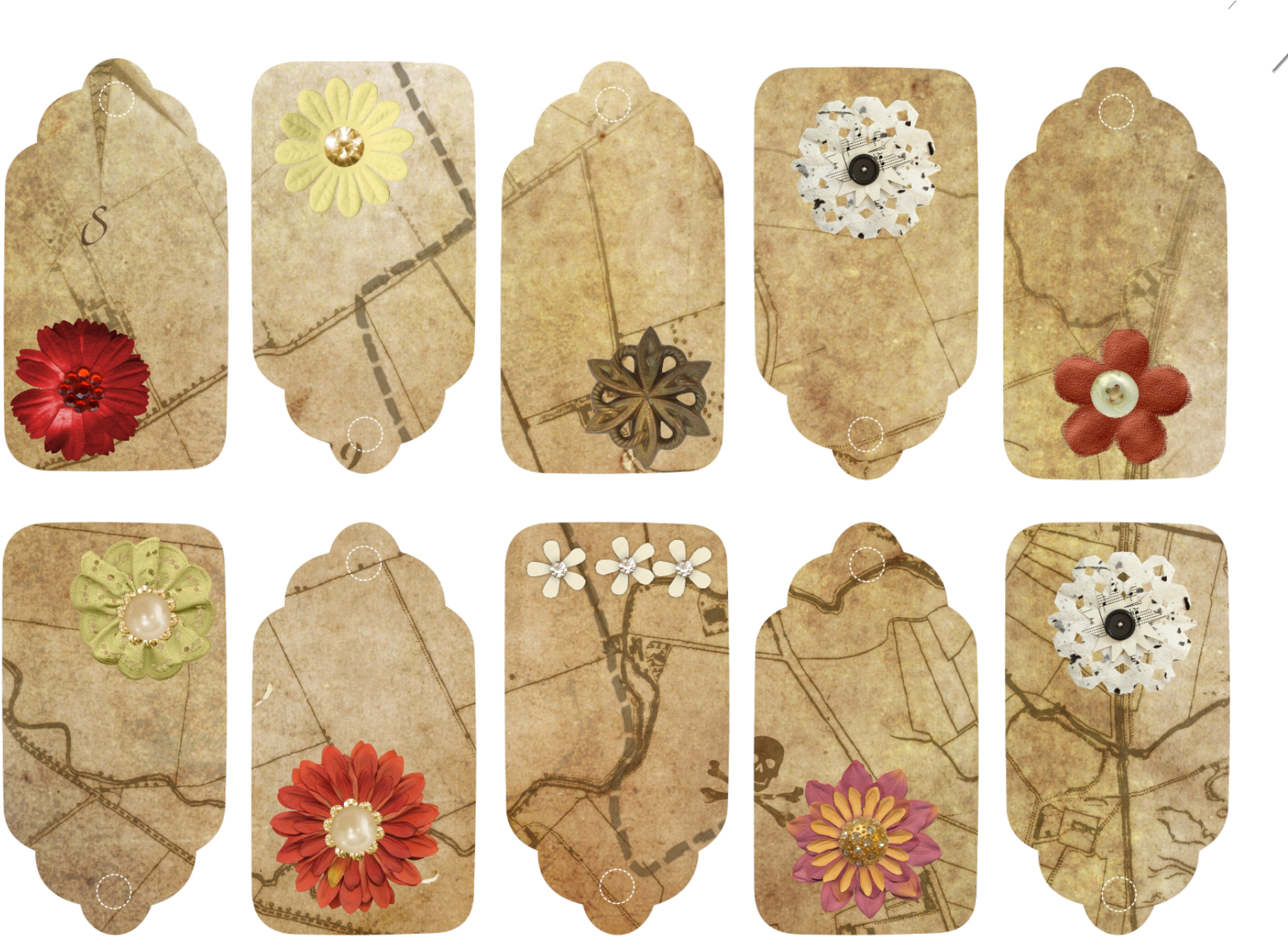 Design For Scrapbook Vintage (1280x932), Png Download