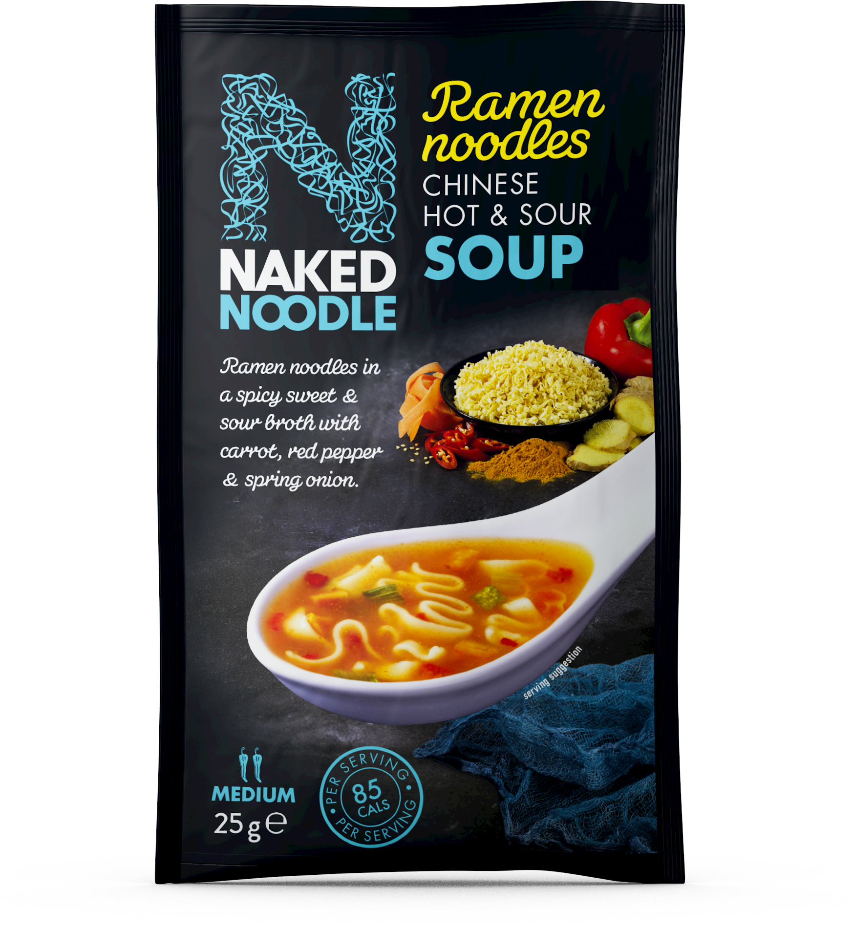 Nn Soups Hot&amp - Naked Noodle Ramen Noodles Vietnamese Vegetable Pho (1745x2214), Png Download