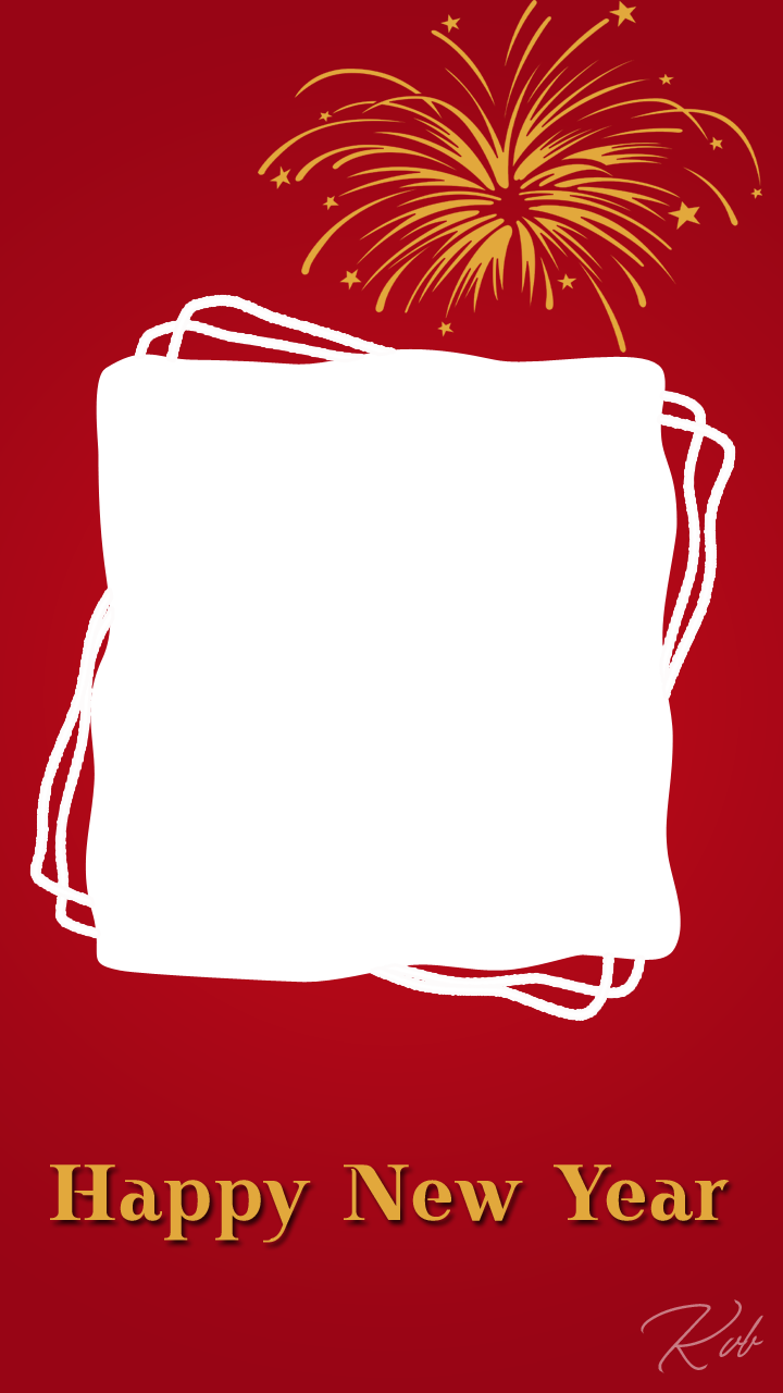 Happy New Year Picture Frame Free (720x1280), Png Download