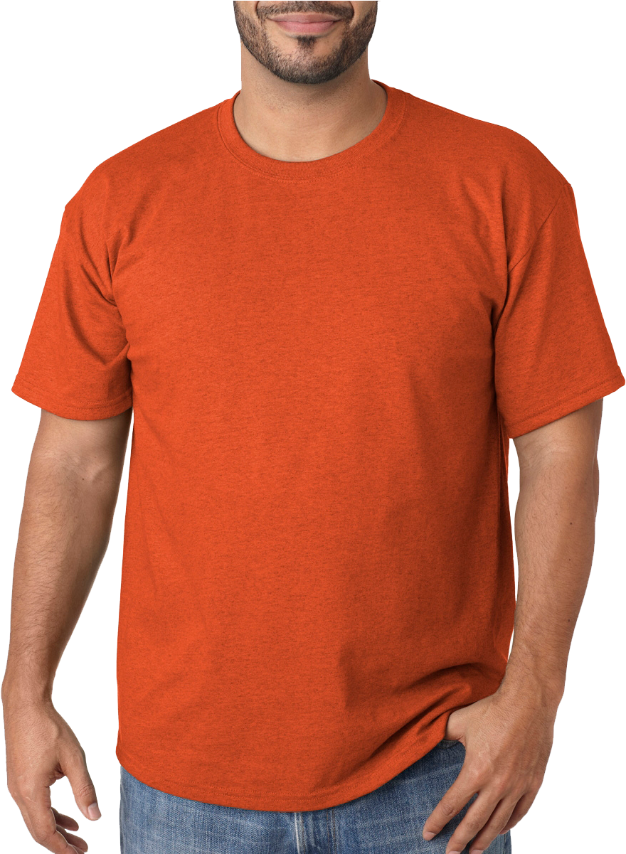 Fruit Of The Loom Heavyweight T-shirt - Sapphire Blue Shirt Color (1200x1200), Png Download