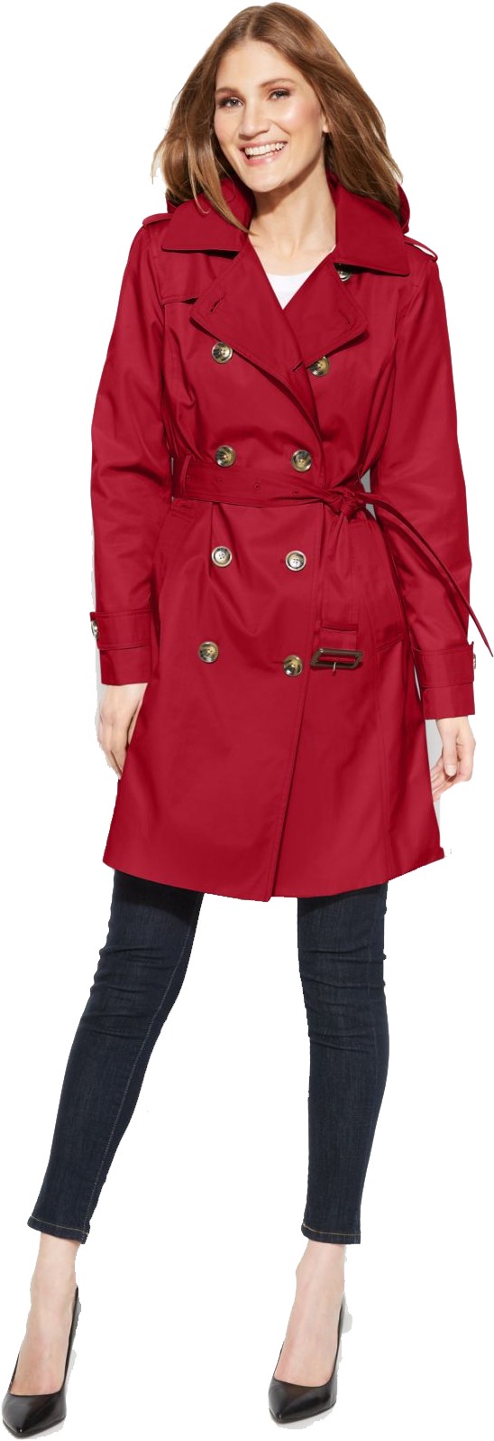 London Fog Chili Raincoat (1320x1616), Png Download