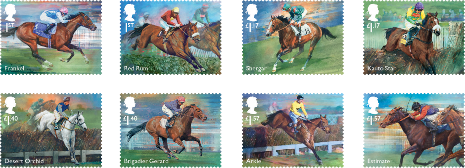 Racehorse Legends - Racehorse Legends Stamps (940x340), Png Download