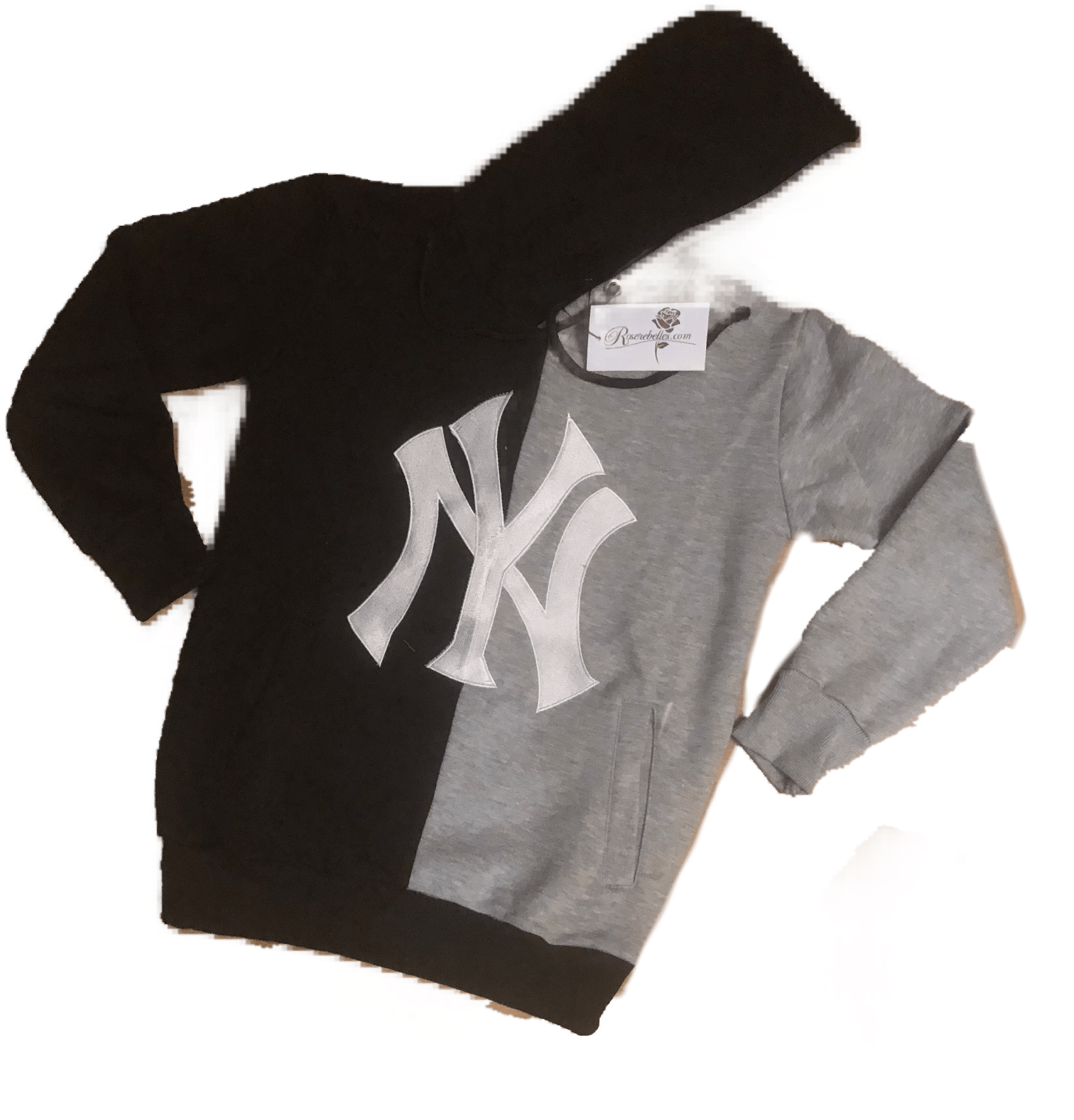 Ny Yankees Sweater - Hoodie (3024x3185), Png Download