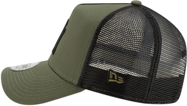 Ny Yankees New Era League Essential Olive Trucker Cap - Baseball Cap (773x440), Png Download