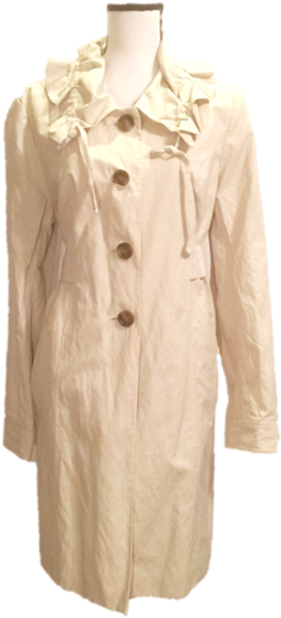 69ac27 - Trench Coat (600x778), Png Download