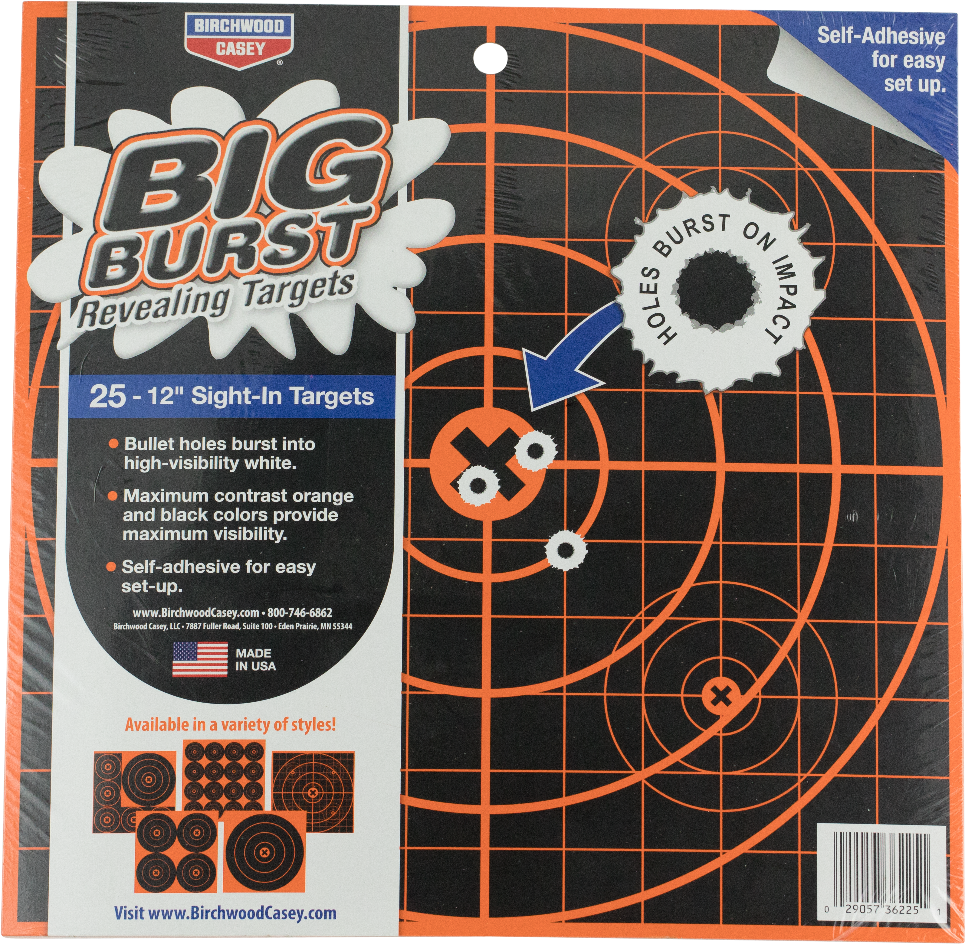 Birchwood Casey 36225 Big Burst Self-adhesive Big Burst (3411x3321), Png Download