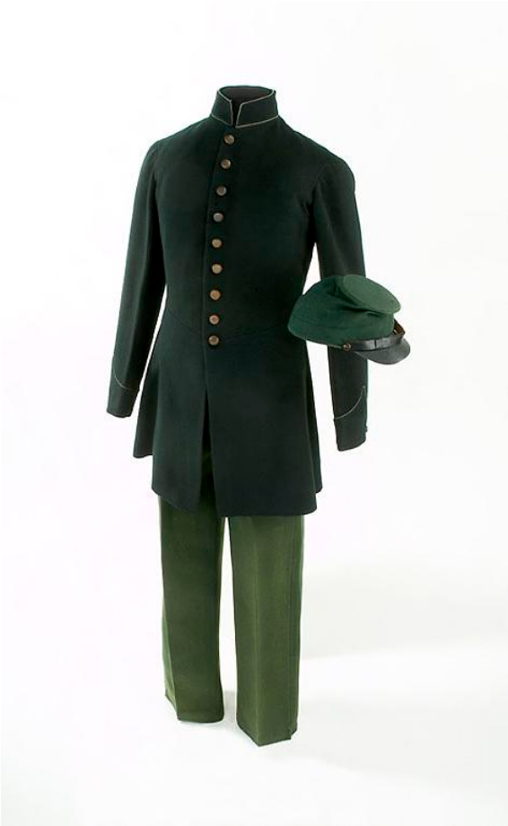 Uniform And Hat Of Soldiers Of The 1st Regiment Of - Berdan's Sharpshooters (1035x919), Png Download
