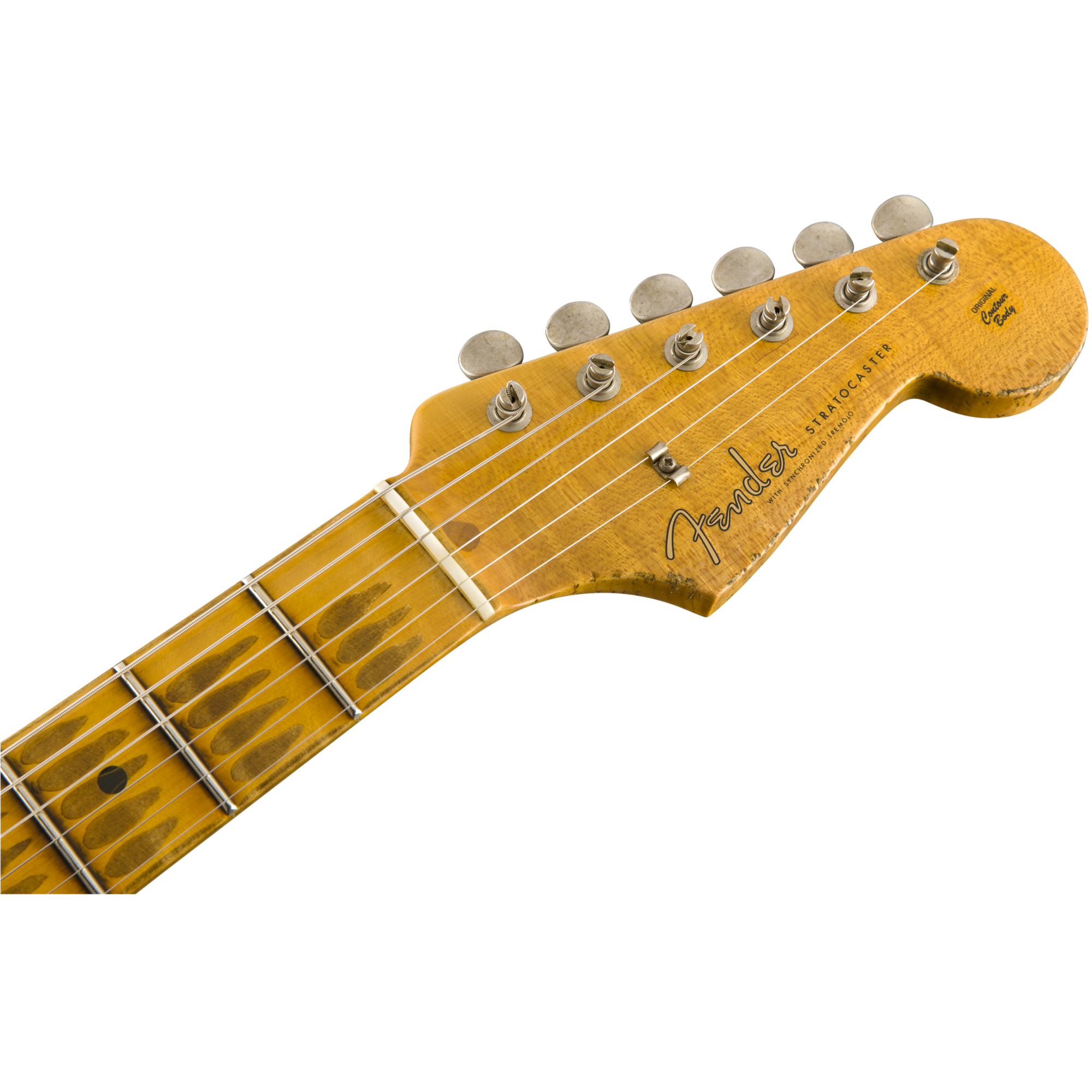 Fender Custom Shop 1958 Stratocaster Heavy Relic - Fender Musical Instruments Corporation (2000x2000), Png Download