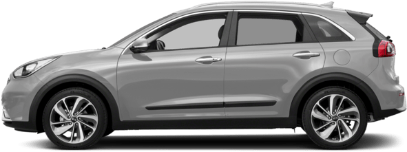 2018 Kia Niro - Kia Niro Silky Silver (640x480), Png Download