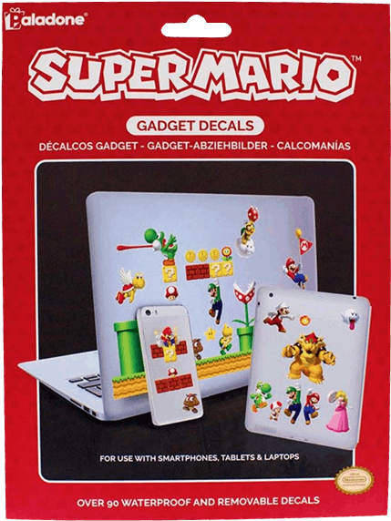 Super Mario Gadget Decals (600x600), Png Download