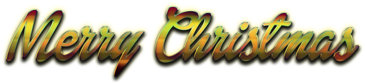 Merry Christmas Letter Png High-quality Image - Graphic Design (1599x353), Png Download